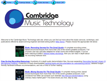 Tablet Screenshot of cambridge-mt.com